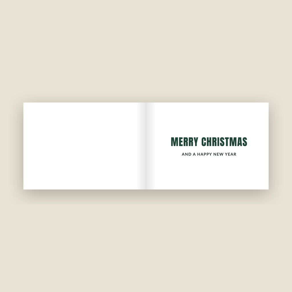 Inside the Stirling Christmas card: Merry Christmas and a Happy New Year