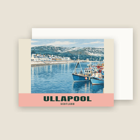 Ullapool Harbour Christmas Cards (Pack of 10)
