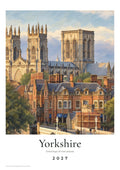 Yorkshire Wall Calendar 2027: the cover, our drawing of York Minster