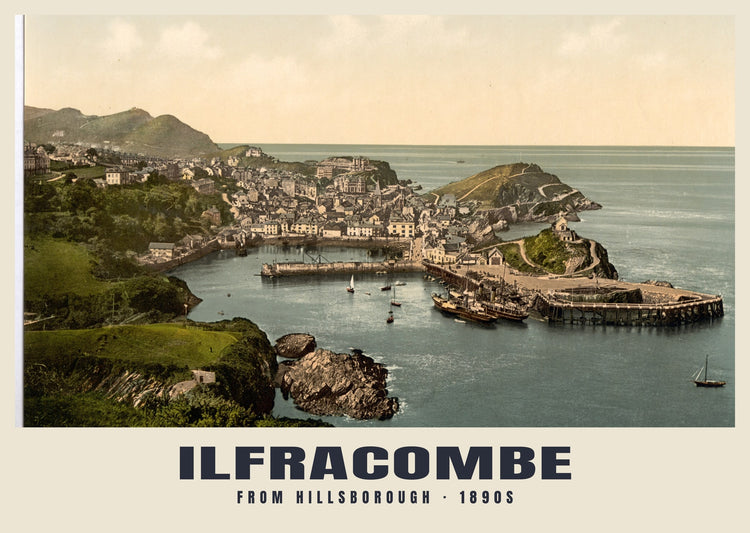 From Hillsborough, Ilfracombe, c. 1890–1900 Heritage Print