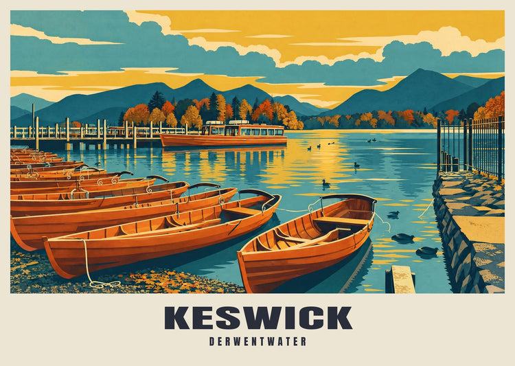 Derwentwater, Keswick Poster