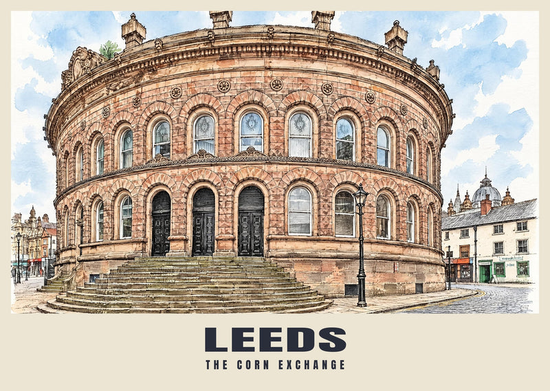 Poster der Corn Exchange, Leeds