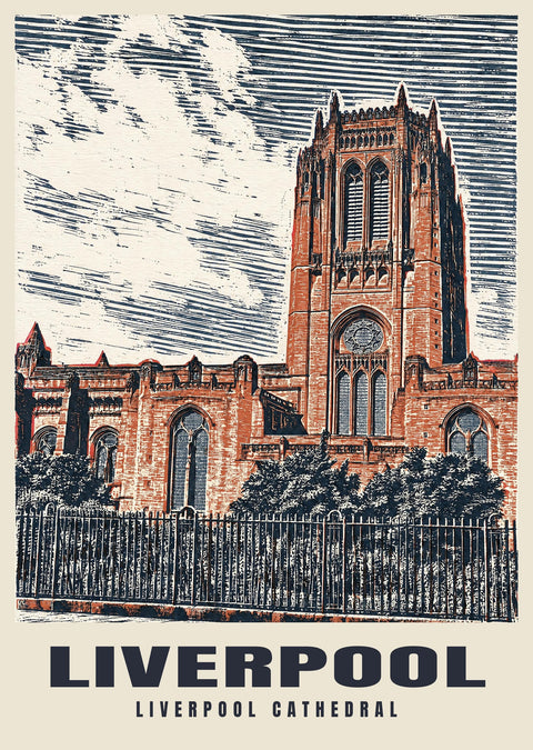 Poster der Liverpool Cathedral