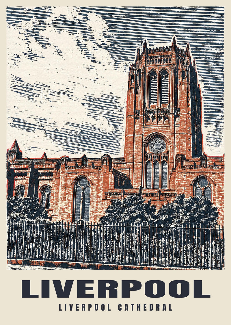 Poster der Liverpool Cathedral