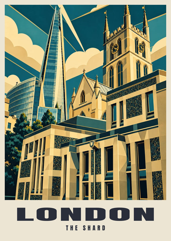 The Shard, London Poster