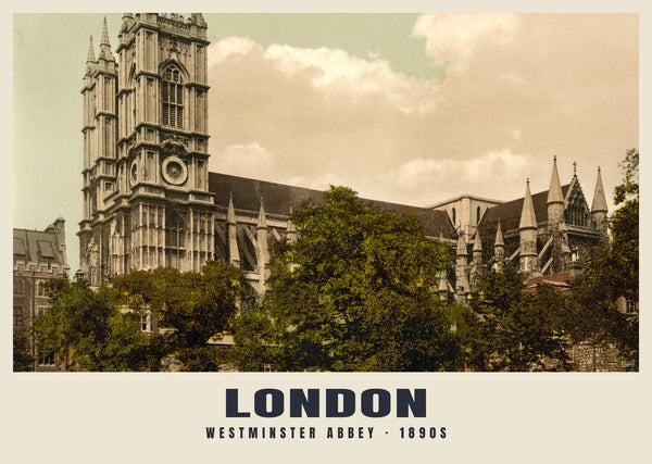 Westminster Abbey, London, c. 1890–1900 Heritage Print