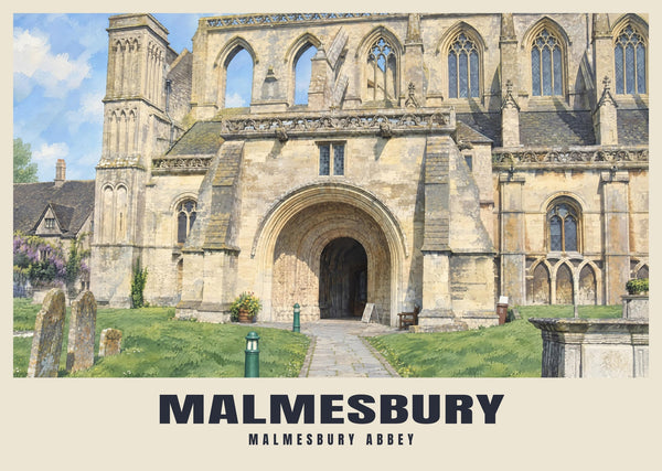 Poster dell'Abbazia di Malmesbury