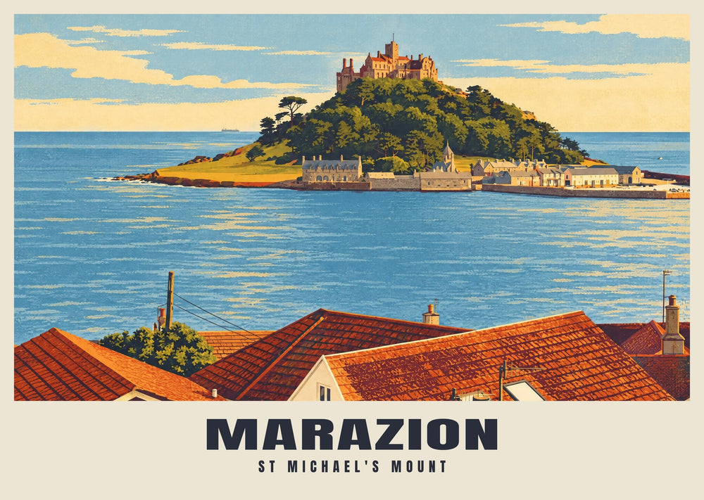 St Michael's Mount, Marazion Poster
