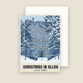 Alloa Tower Christmas card with its envelope