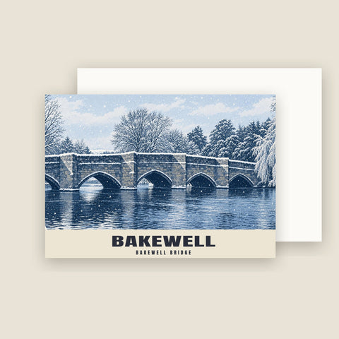 Bakewell Bridge Christmas Cards (Pack of 10)