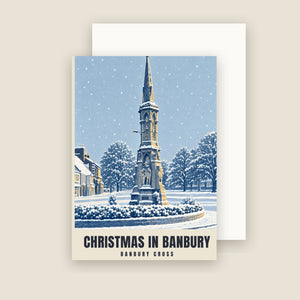 Banbury Cross Christmas Cards (Pack of 10)