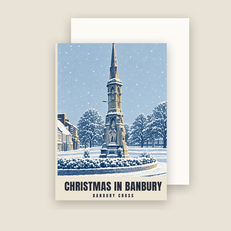 Banbury Cross Christmas Cards (Pack of 10)