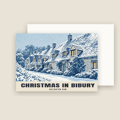 Arlington Row, Bibury Christmas Cards (Pack of 10)
