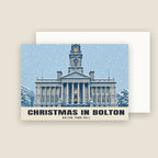 Bolton Town Hall Christmas card with its envelope