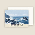 Boscastle Christmas card with its envelope