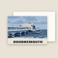 Bournemouth Christmas card with its envelope