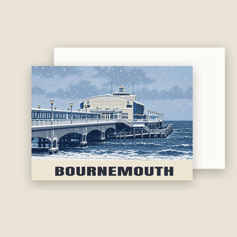 Bournemouth Christmas Cards (Pack of 10)