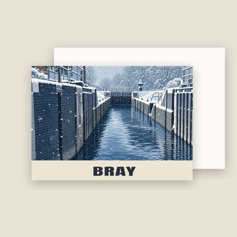 Bray Lock Christmas Cards (Pack of 10)