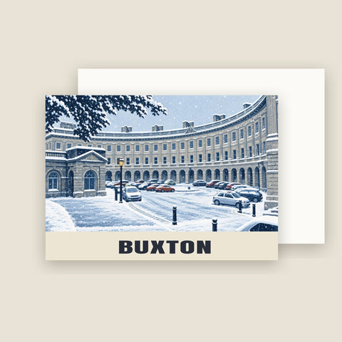The Crescent, Buxton Christmas Cards (Pack of 10)
