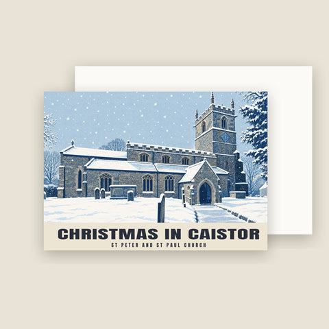 St Peter and St Paul Church, Caistor Christmas Cards (Pack of 10)