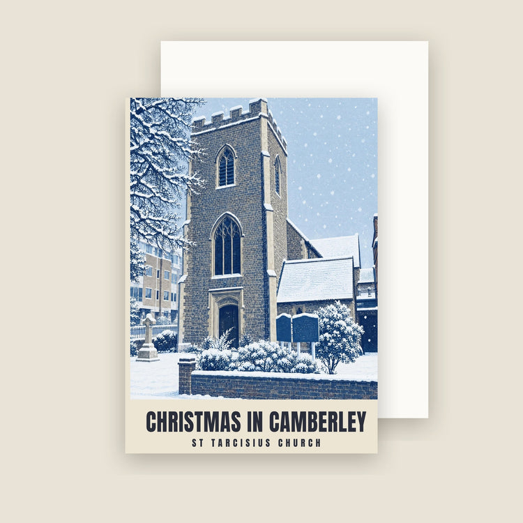 St Tarcisius Church, Camberley Christmas Cards (Pack of 10)