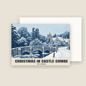 The Bridge, Castle Combe Christmas Cards (Pack of 10)