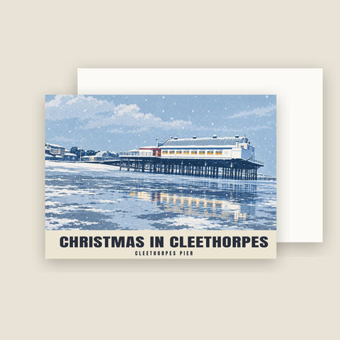 Cleethorpes Pier Christmas Cards (Pack of 10)