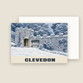 Clevedon Christmas card with its envelope