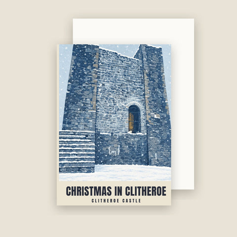 Clitheroe Castle Christmas Cards (Pack of 10)