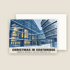 Summerlee Museum of Scottish Industrial Life, Coatbridge Christmas card with its envelope