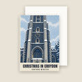 Croydon Minster Christmas card with its envelope