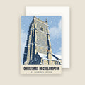 St Andrew’s Church, Cullompton Christmas card with its envelope