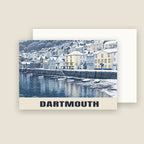 Dartmouth Christmas card with its envelope