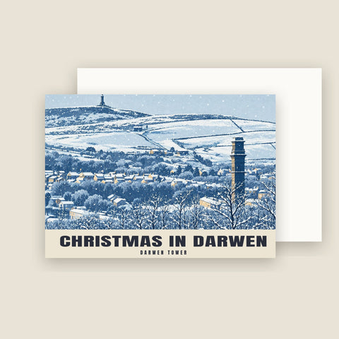 Darwen Tower Christmas Cards (Pack of 10)
