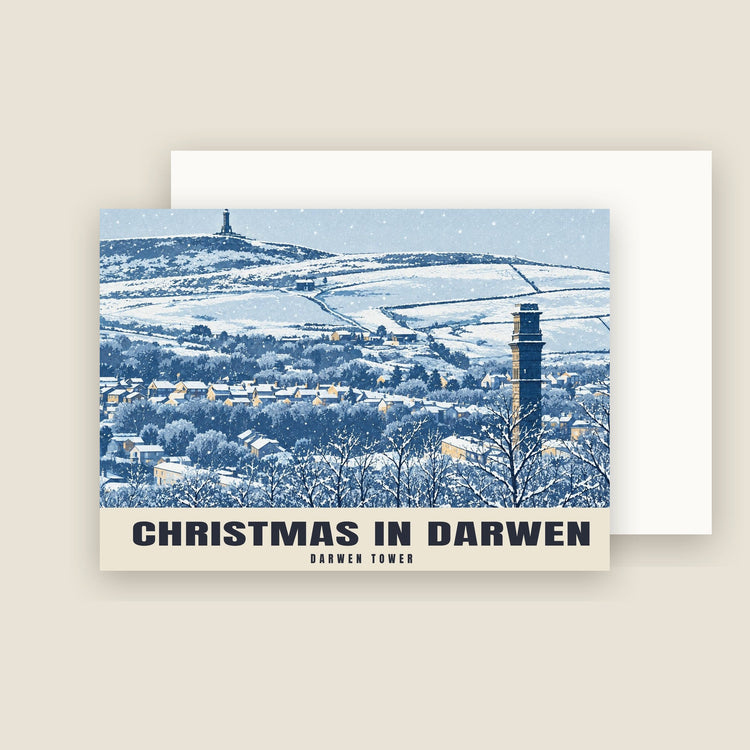 Darwen Tower Christmas Cards (Pack of 10)