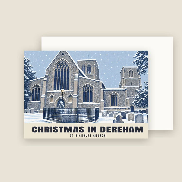 St Nicholas Church, Dereham Christmas Cards (Pack of 10)