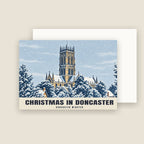 Doncaster Minster Christmas card with its envelope