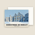 Dudley Castle Christmas card with its envelope