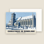 Dunblane Cathedral Christmas card with its envelope