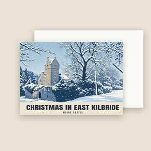 Mains Castle, East Kilbride Christmas Cards (Pack of 10)