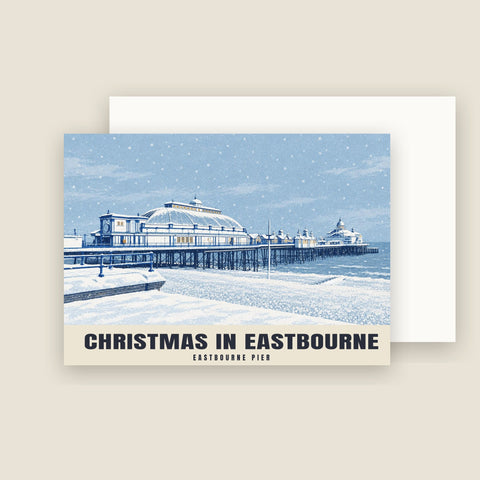 Eastbourne Pier Christmas Cards (Pack of 10)