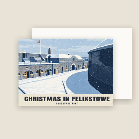 Landguard Fort, Felixstowe Christmas Cards (Pack of 10)