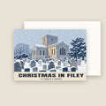 St Oswald’s Church, Filey Christmas card with its envelope