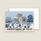 St Oswald’s Church, Filey Christmas card with its envelope