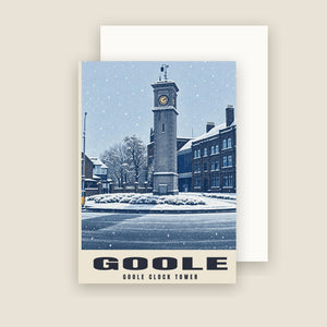 Goole Clock Tower Christmas Cards (Pack of 10)