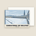 Piece Hall, Halifax Christmas card with its envelope