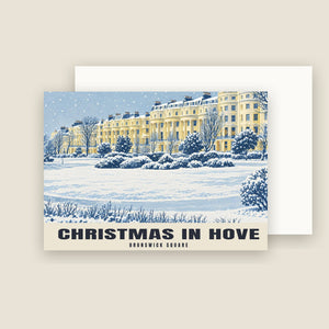 Brunswick Square, Hove Christmas Cards (Pack of 10)