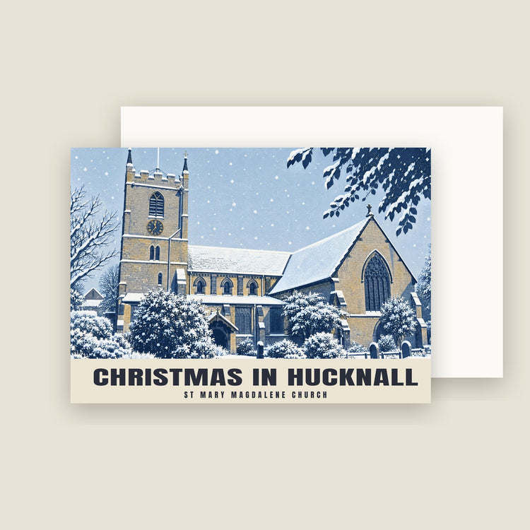 St Mary Magdalene Church, Hucknall Christmas Cards (Pack of 10)