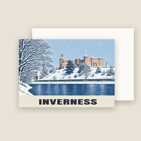 Inverness Castle Christmas Cards (Pack of 10)