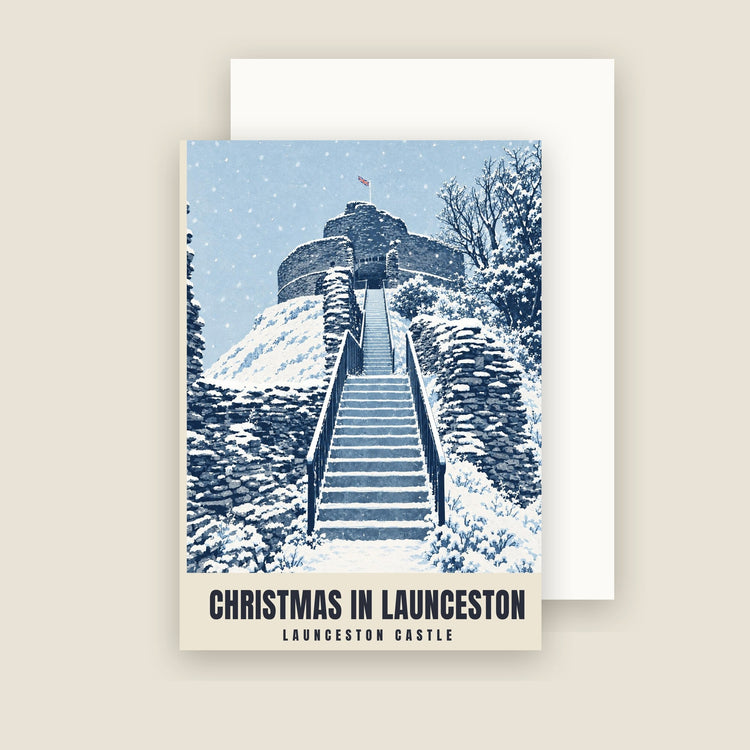 Launceston Castle Christmas Cards (Pack of 10)